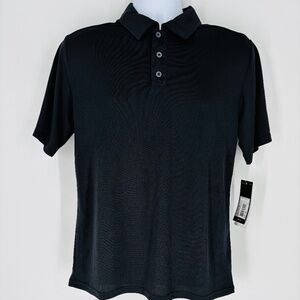 Adidas Climalite Men's Polo Shirt Black Performance Athletic NWT Size: S